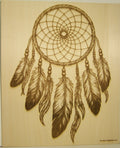 Native American Indian Dream Catcher Laser Engraving