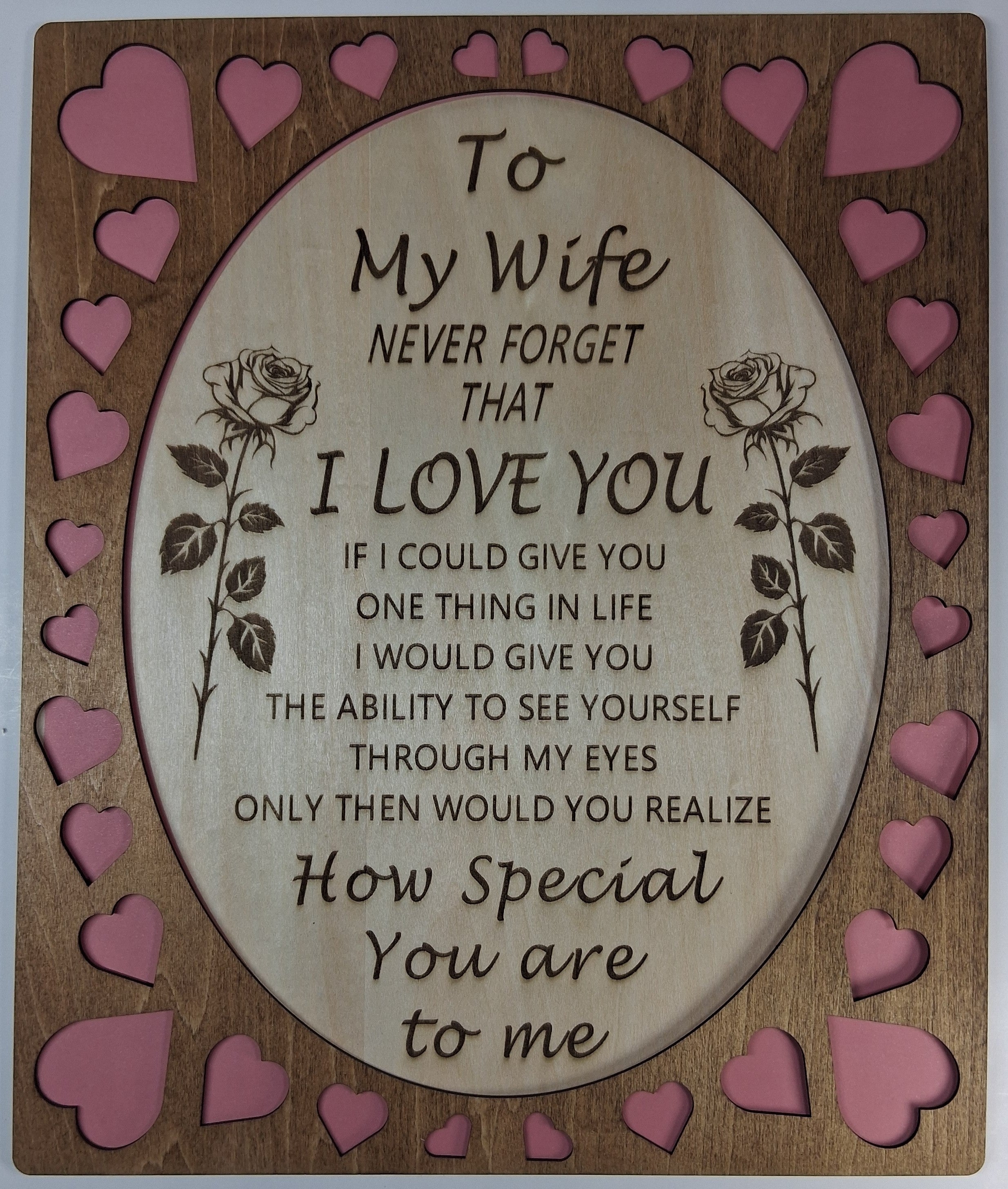 To My Wife I Love You
