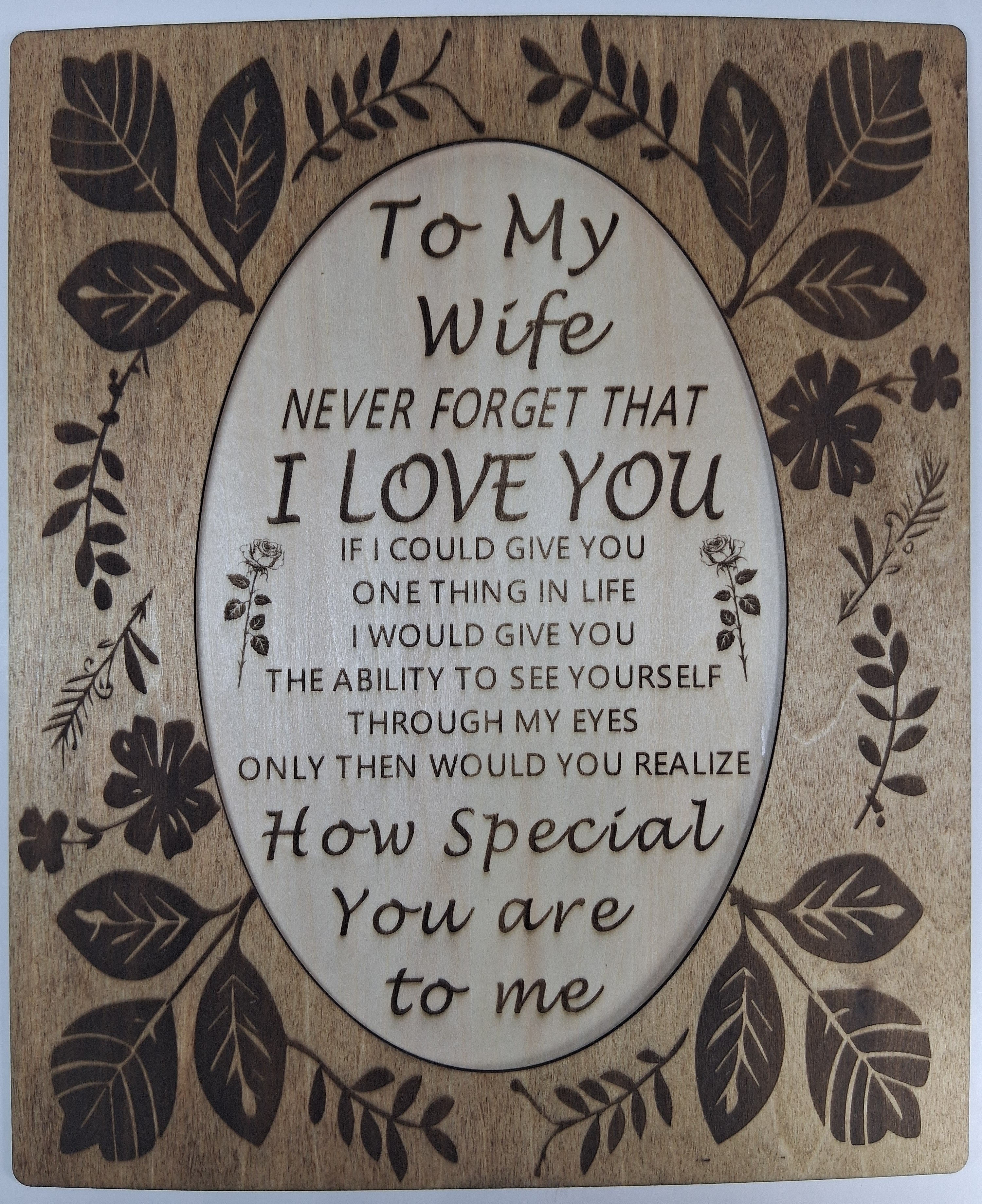 To My Wife I Love You