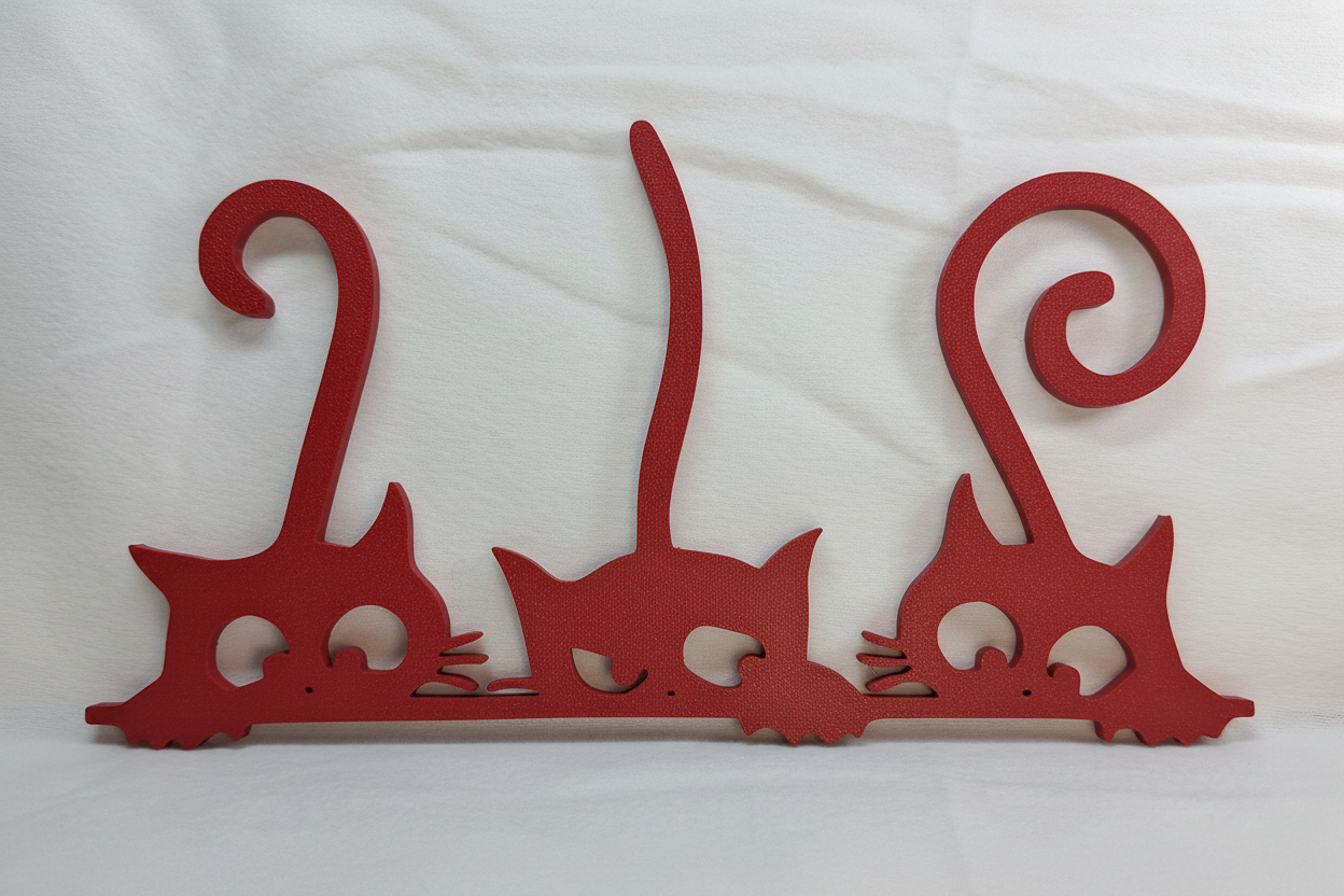Red Cats Wall Art